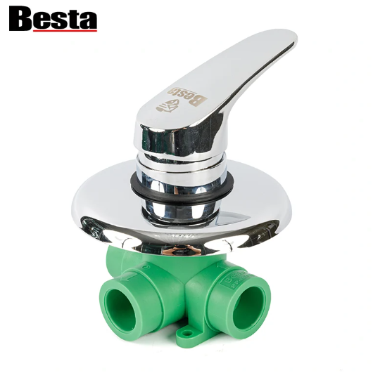 ອາຄານ Ouding ເປີດຕົວ Patented PPR Shower Mixer ສາມທາງເພື່ອກໍາຈັດຄວາມສ່ຽງຕໍ່ການຮົ່ວໄຫຼດ້ວຍການເຊື່ອມຕໍ່ການເຊື່ອມ.